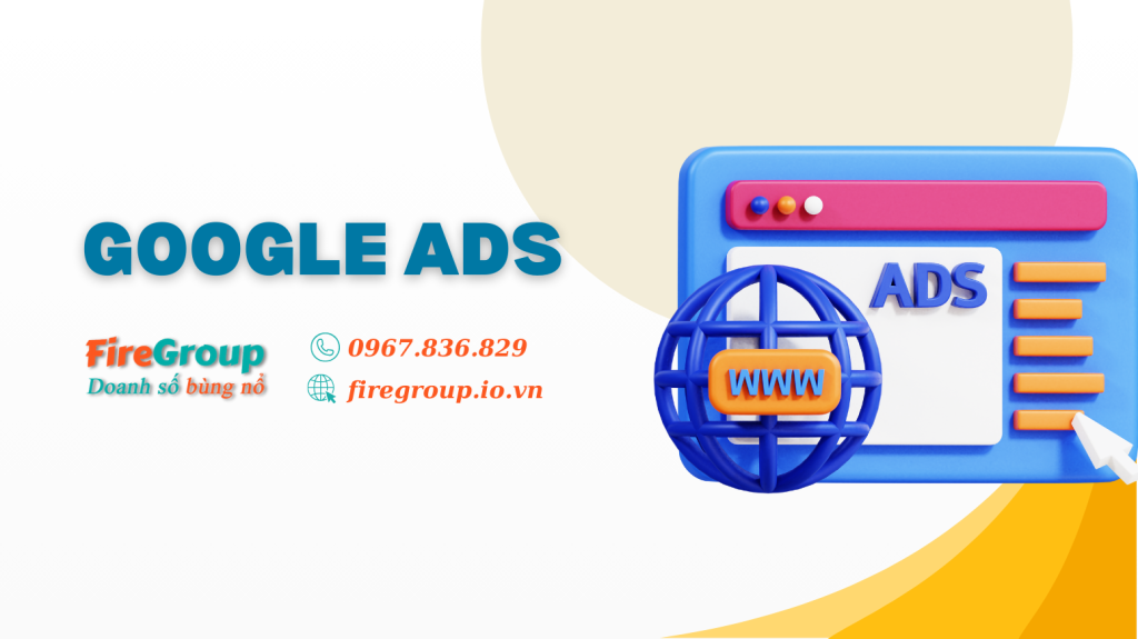 Dịch vụ quảng cáo google ads của FireGroup