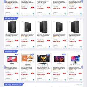 Mẫu Website Máy Tính Linh Kiện An Phát