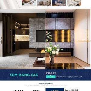 Mẫu Thiết Kế Website Nội Thất Mạnh Hệ